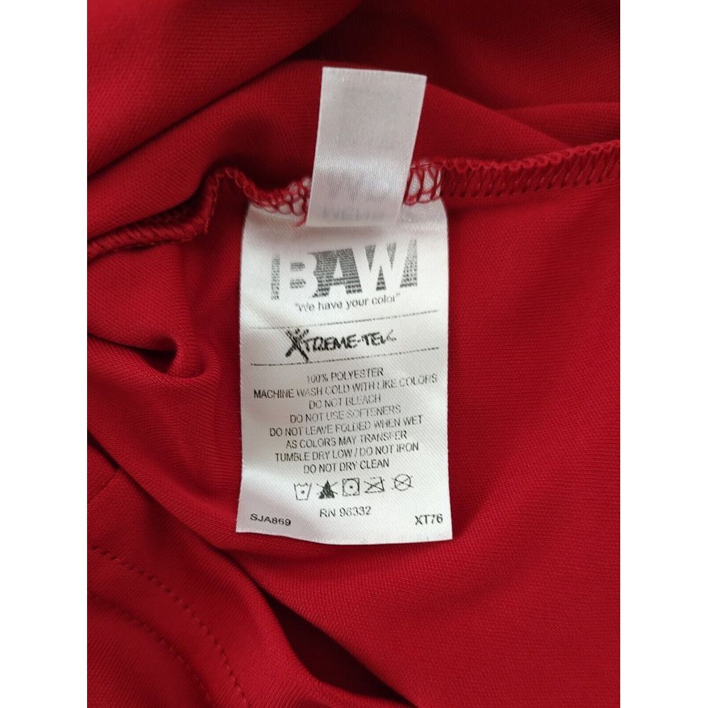 Topwater Brands Vexus Boats Mens Red Performance Graphic T-Shirt Size M BAW XT76 - Picture 7 of 8